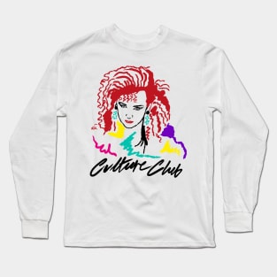 CULTURE CLUB 80S RETRO STYLE LIGHT BACK Long Sleeve T-Shirt